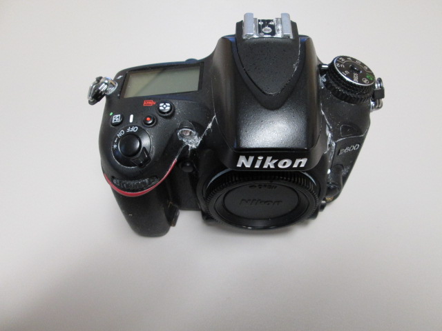 D600 Body Black-Used - Click Image to Close